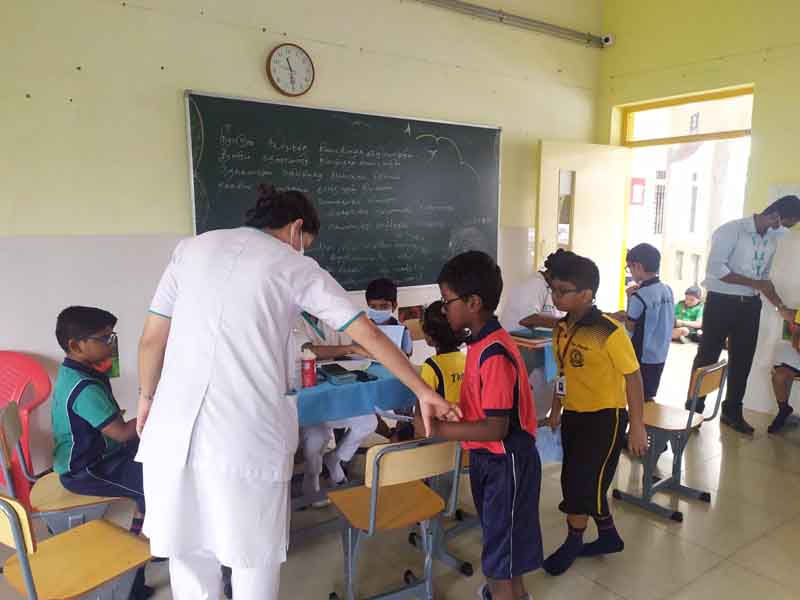 A medical camp was conducted by NMC as part of CSR activity