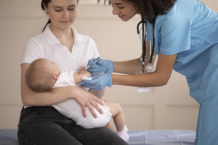 Immunization Chart For The Ages Of 0 To 3 Years